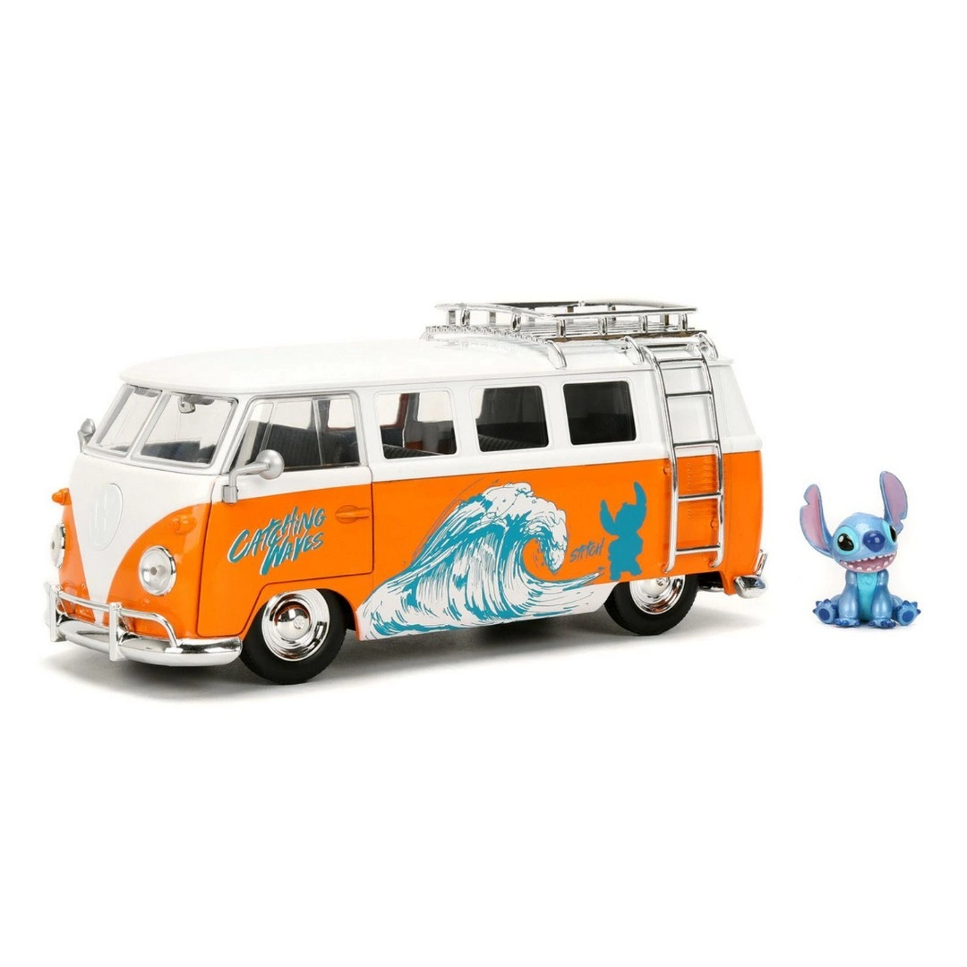 Jada Disney Lilo & Stitch Figürü ve 1961 Volkswagen T1 Model Araç