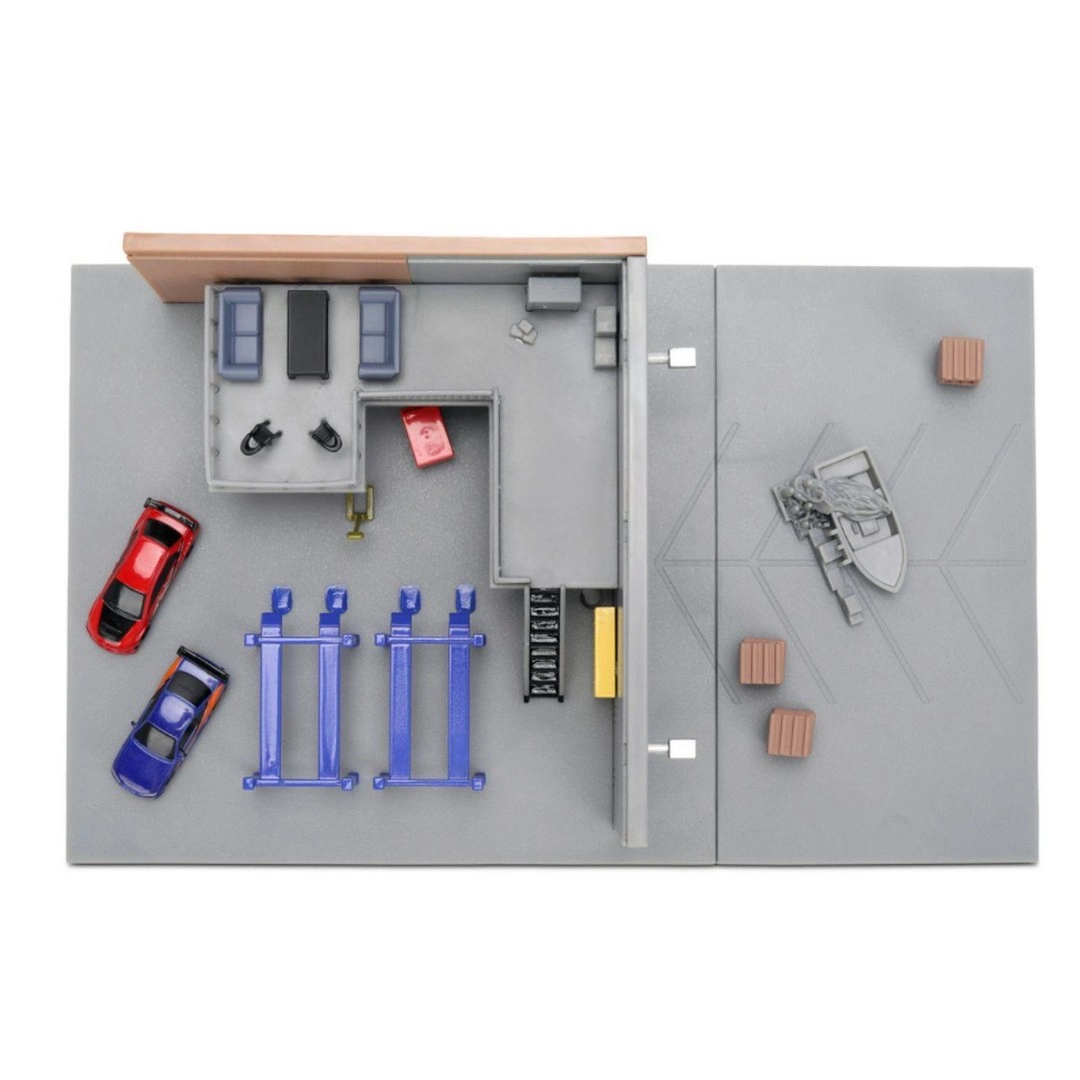 Jada Hızlı ve Öfkeli Han'ın Garajı Nano Diorama Seti