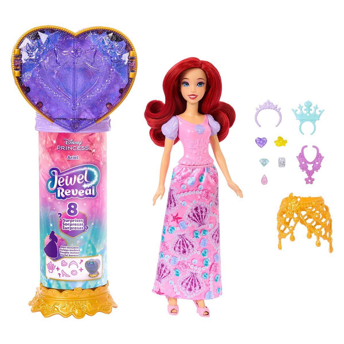 JHL49 Disney Prenses Sürpriz Takılar - Ariel