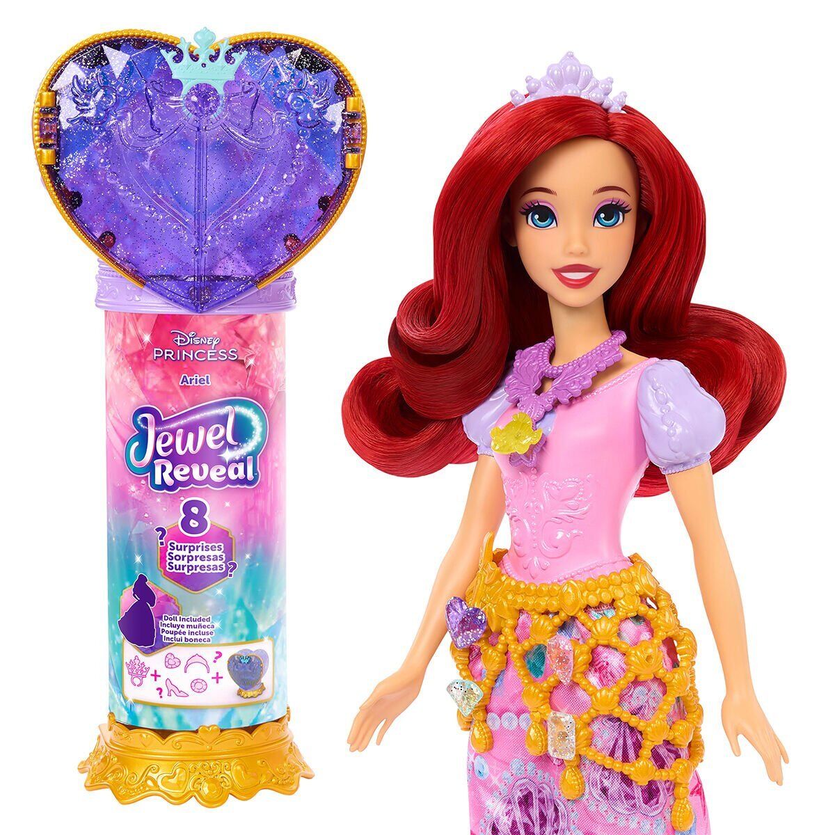 JHL49 Disney Prenses Sürpriz Takılar - Ariel