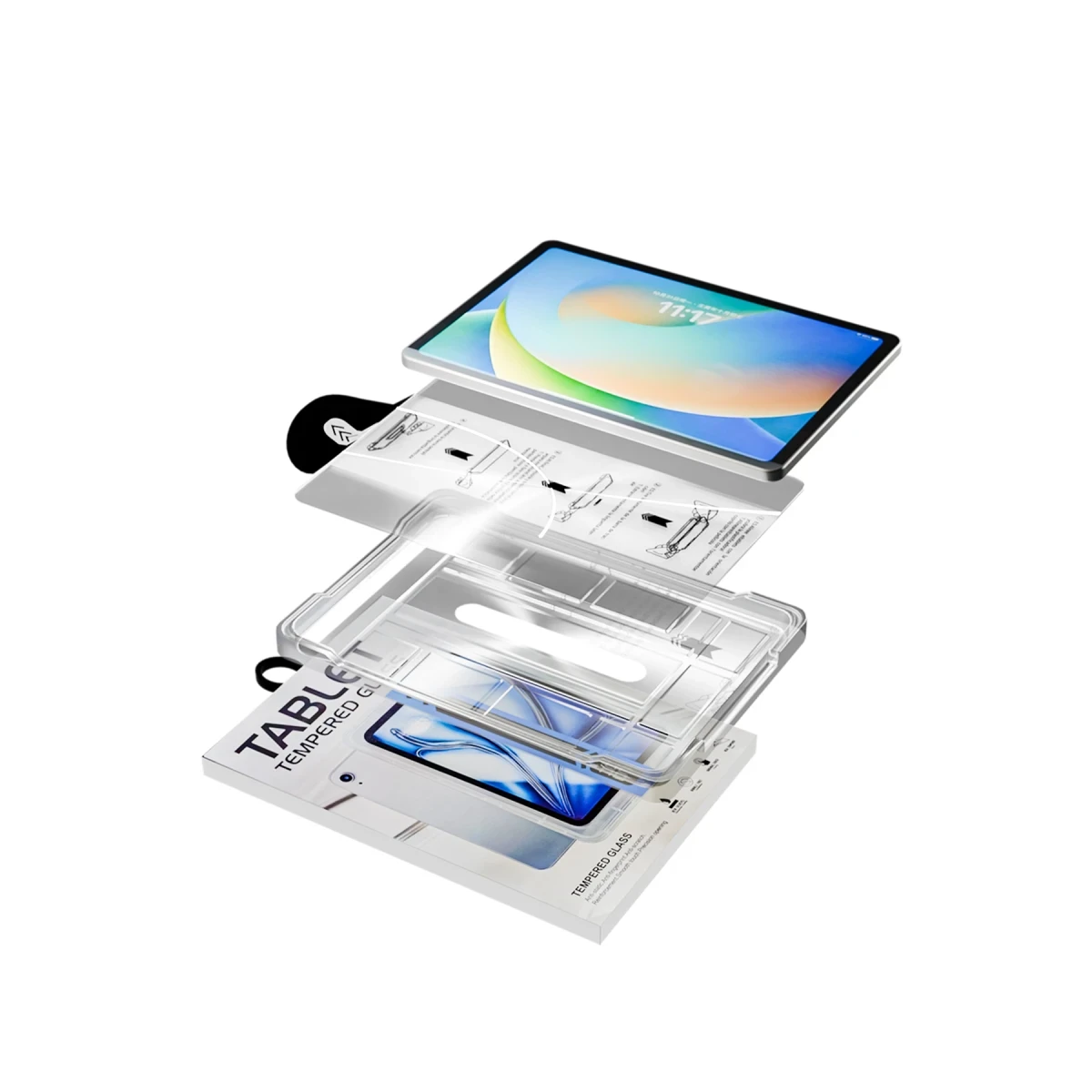 Joko Apple iPad Air 11 (2024) Magic Tablet Cam Ekran Koruyucu - Şeffaf
