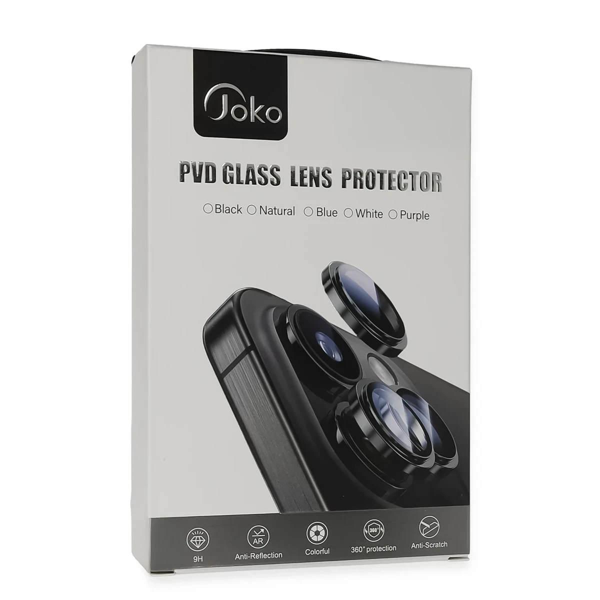Joko Apple iPhone 13 PVD Metal Kamera Lens - Natural Grey