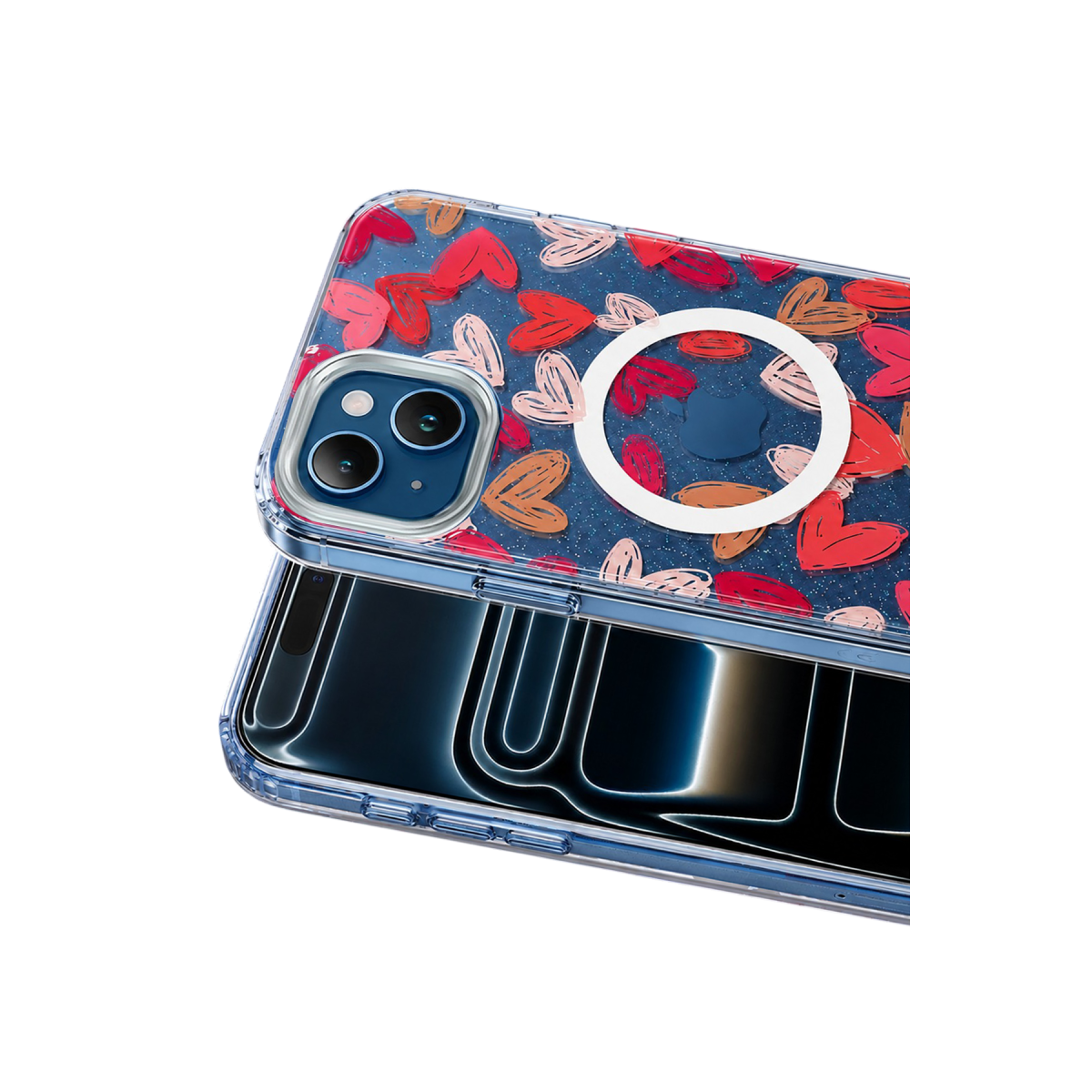 Onegif Apple iPhone 14 Desina Magsafe Kapak - Desen 6