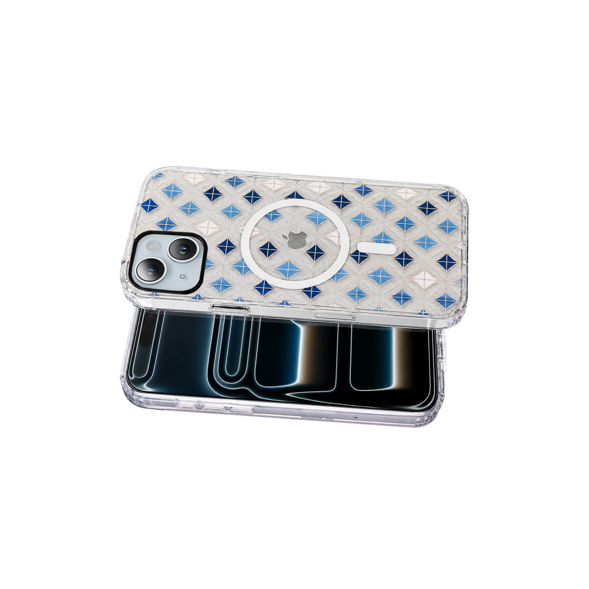 Onegif Apple iPhone 15 Desina Magsafe Kapak - Desen 4