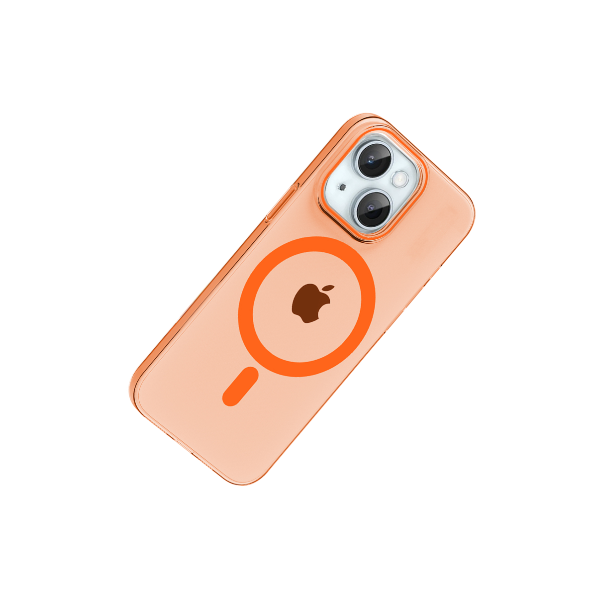 Joko Apple iPhone 15 PC Blank Magsafe Kapak - Turuncu