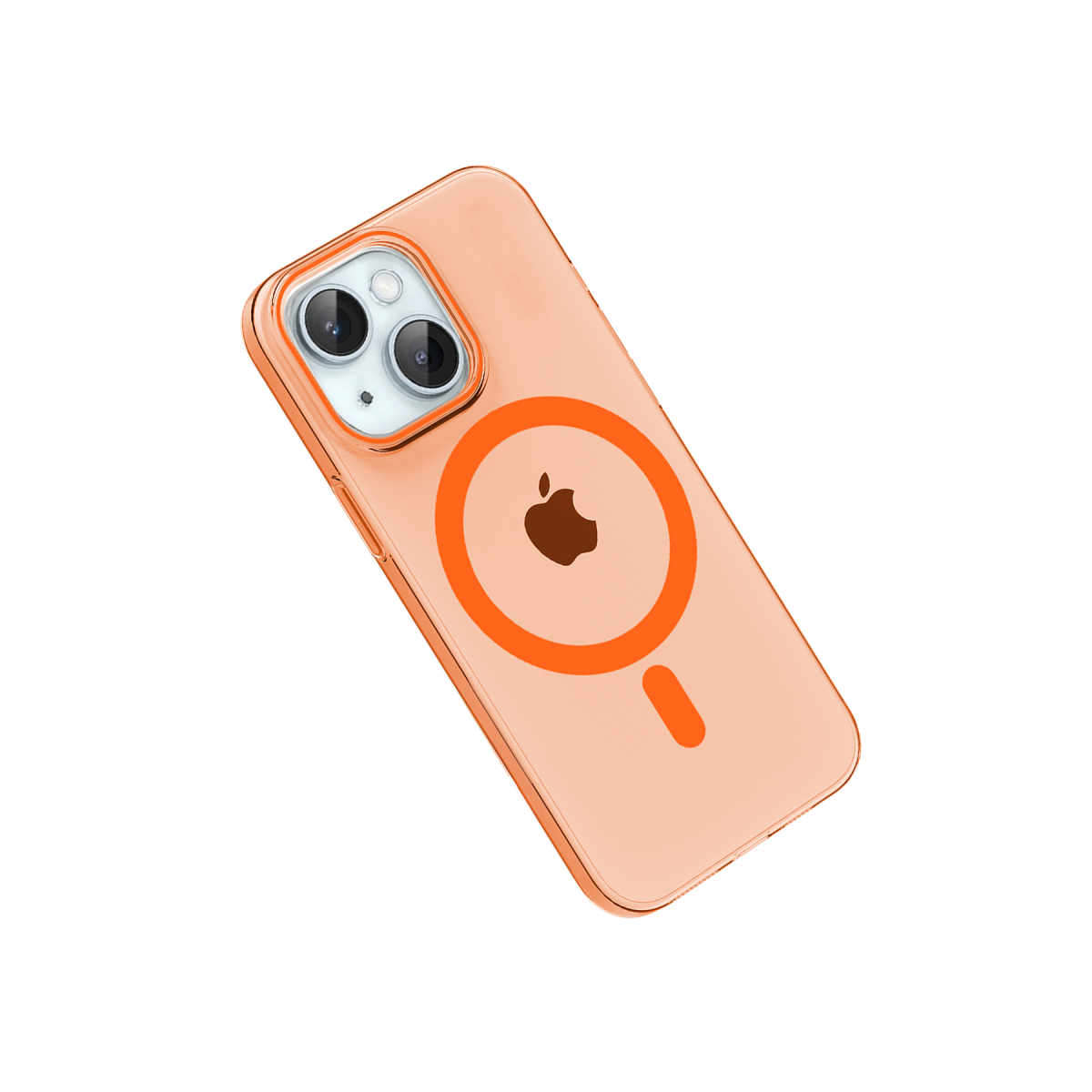 Joko Apple iPhone 15 PC Blank Magsafe Kapak - Turuncu
