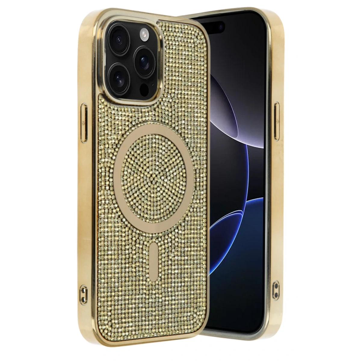 Joko Apple iPhone 15 Pro Helen Magsafe Kapak - Gold