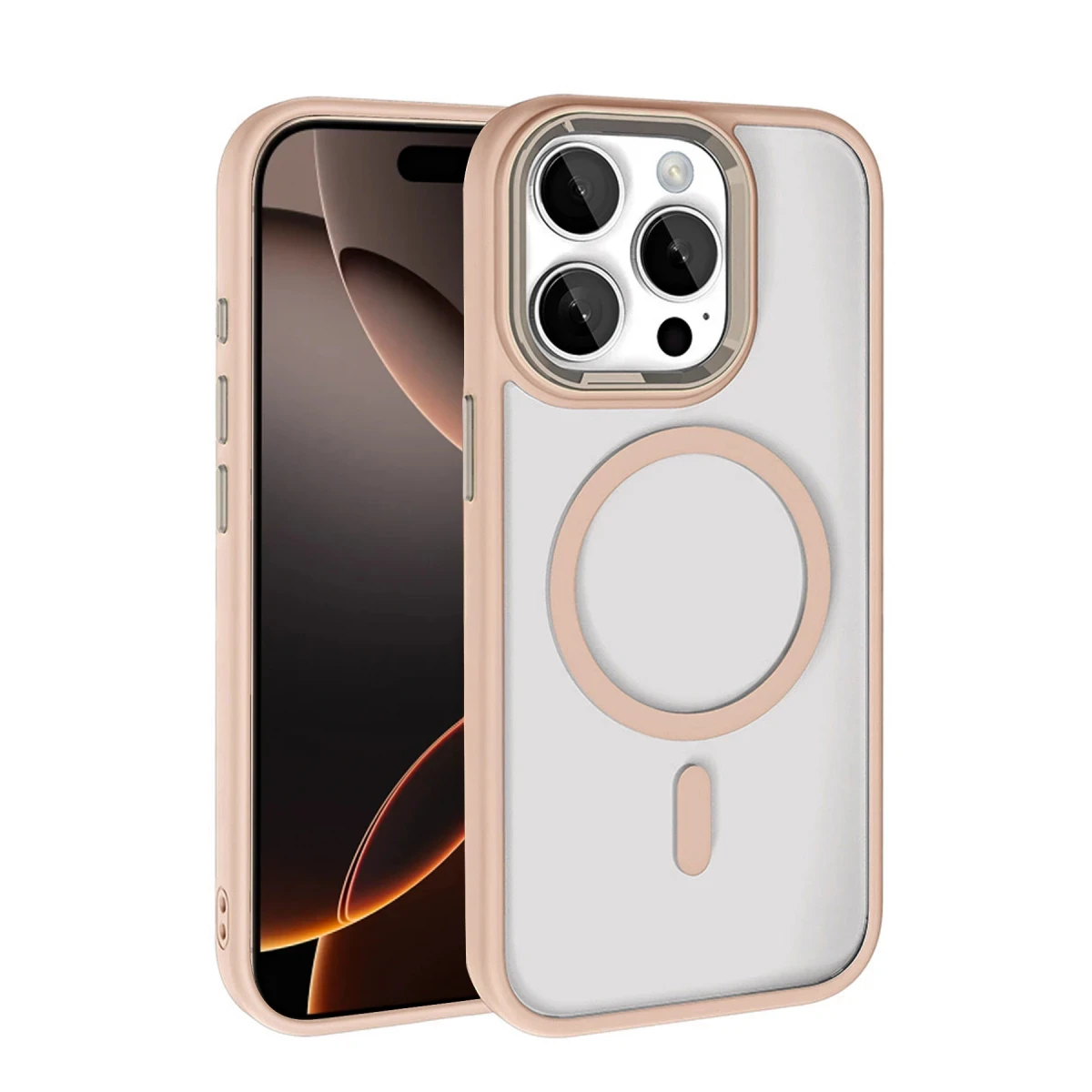 Joko Apple iPhone 15 Pro Max Terea Magsafe Kapak - Gold