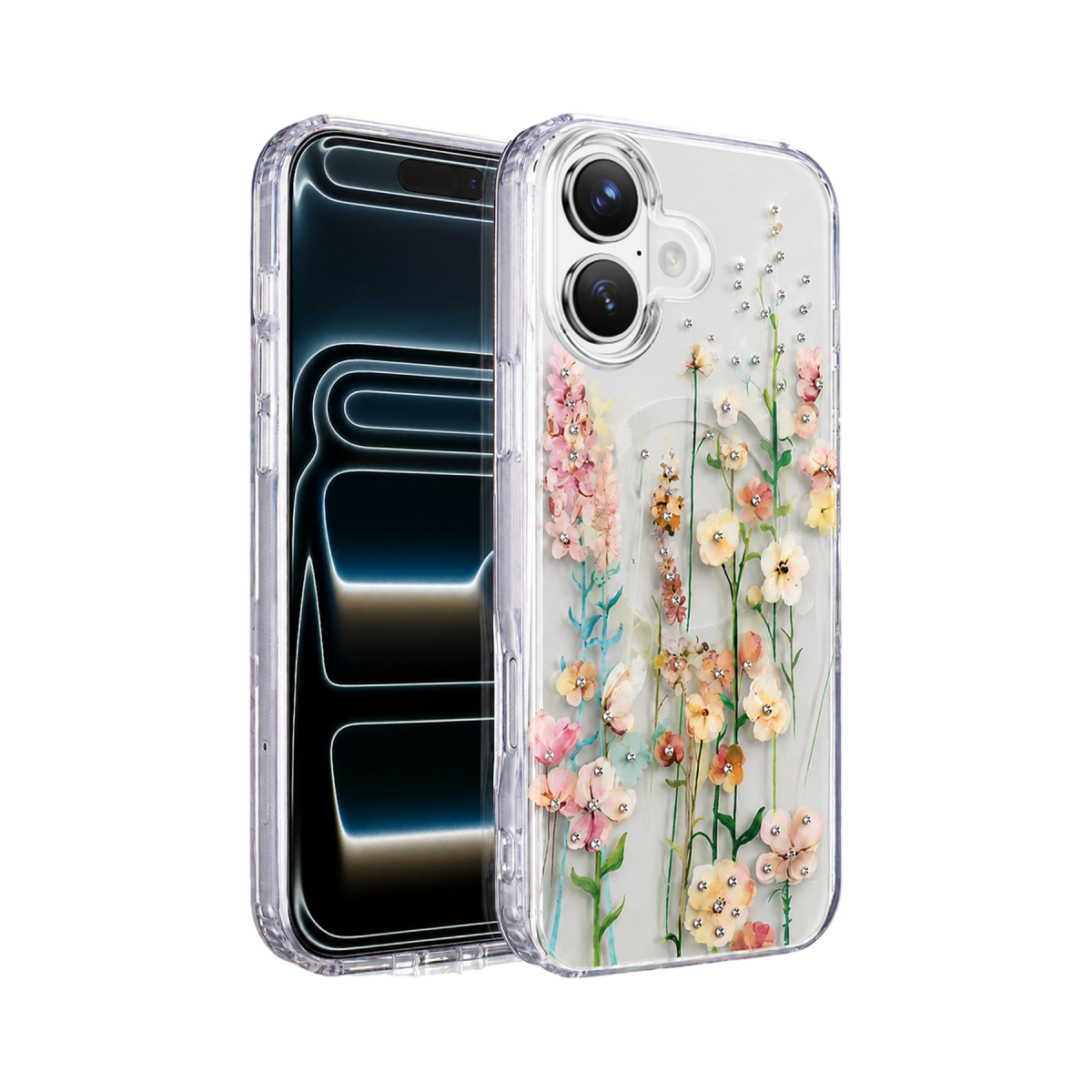 Onegif Apple iPhone 16 Desina Magsafe Kapak - Desen 1