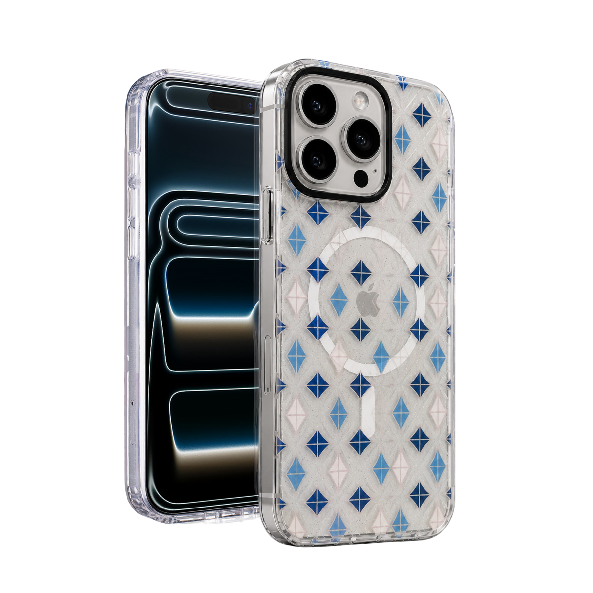 Onegif Apple iPhone 16 Pro Max Desina Magsafe Kapak - Desen 4