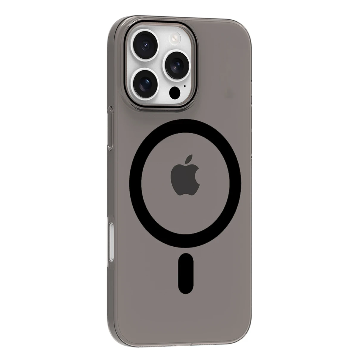 Joko Apple iPhone 16 Pro Max PC Blank Magsafe Kapak - Siyah