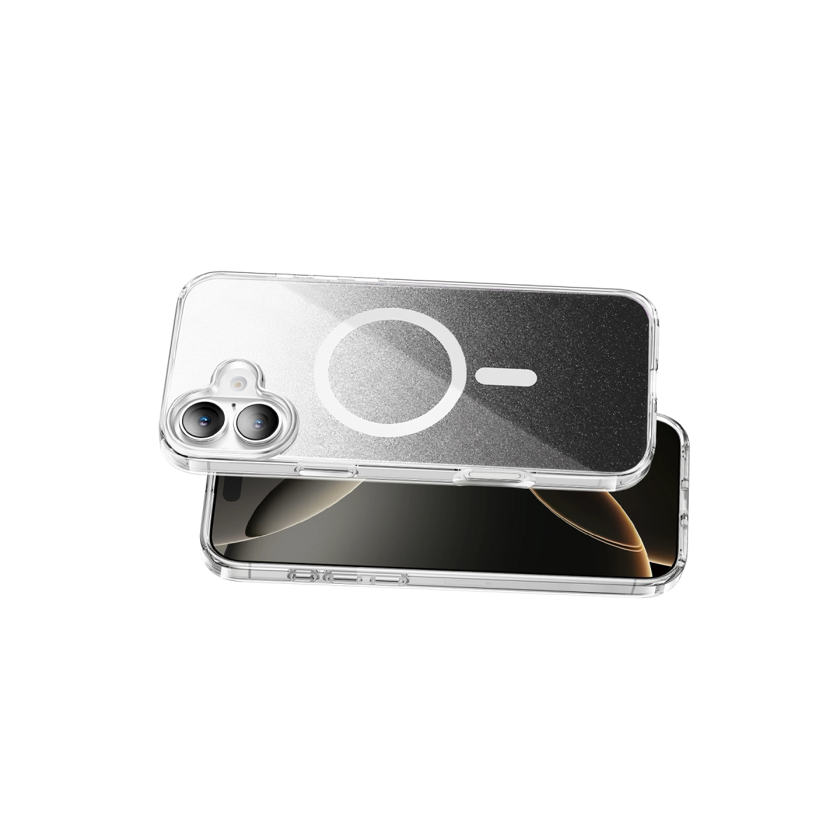Onegif Apple iPhone 16 Sora Simli Magsafe Kapak - Siyah