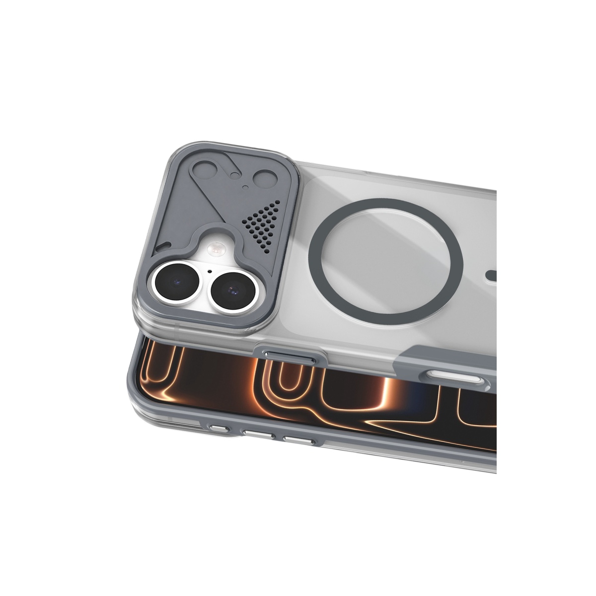 Joko Apple iPhone 16 Zinko Magsafe Kapak - Titan Gri