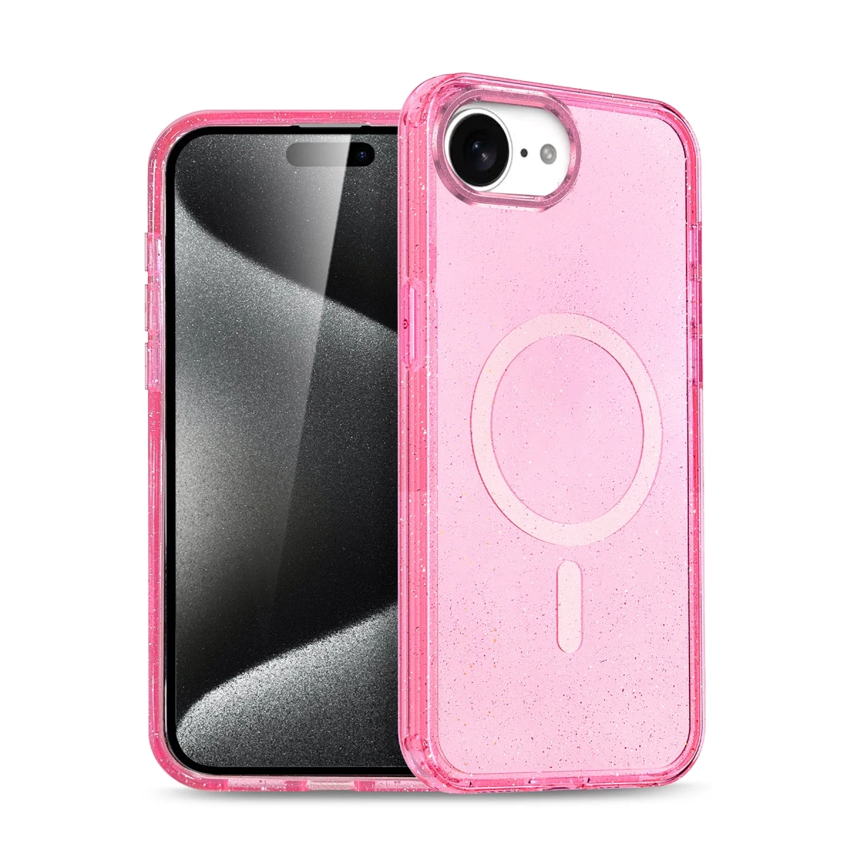 Joko Apple iPhone 16E Star Magsafe Kapak - Pembe