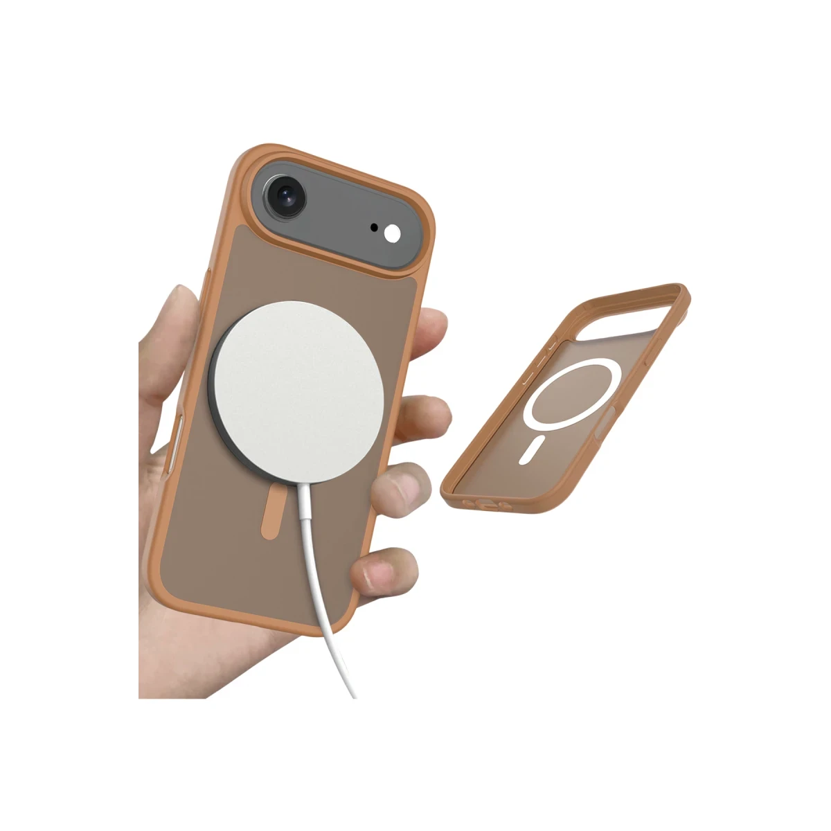 Joko Apple iPhone 17 Air Jota Magsafe Kapak - Çöl Titanyum