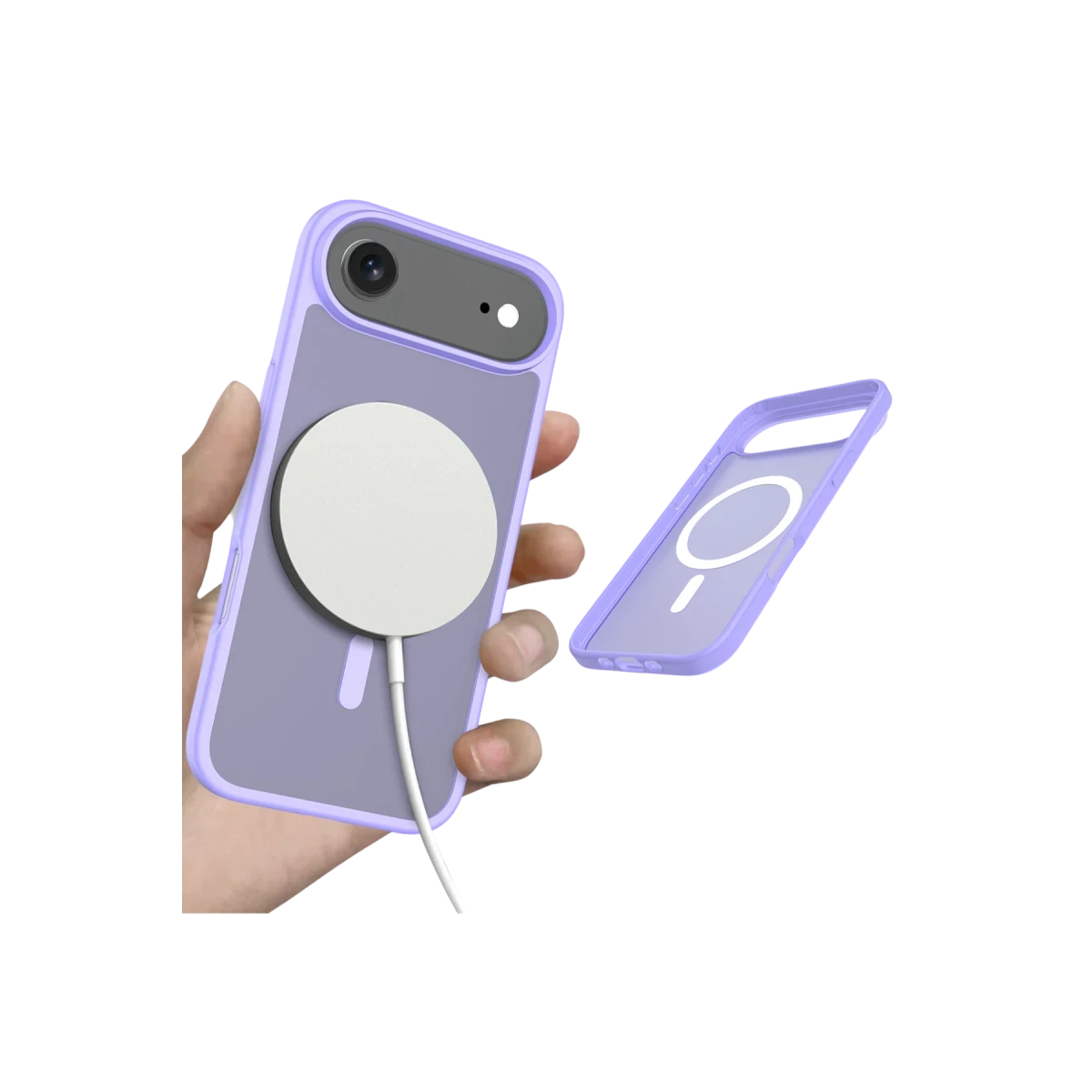 Joko Apple iPhone 17 Air Jota Magsafe Kapak - Lila