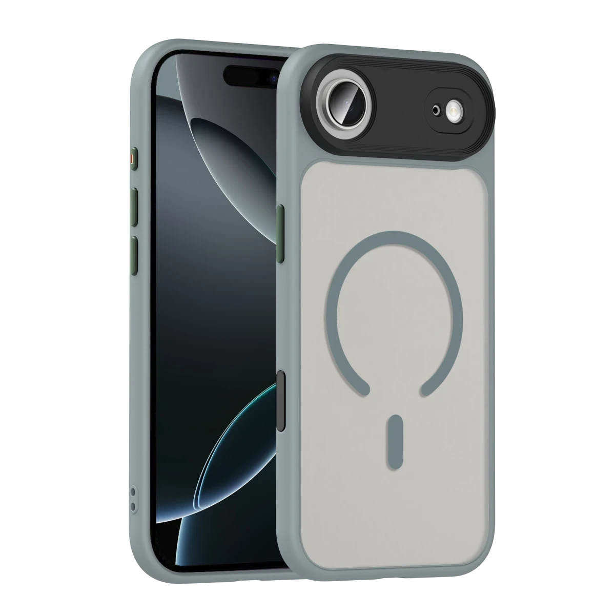 Joko Apple iPhone 17 Air Megane Magsafe Kapak - Titan Gri