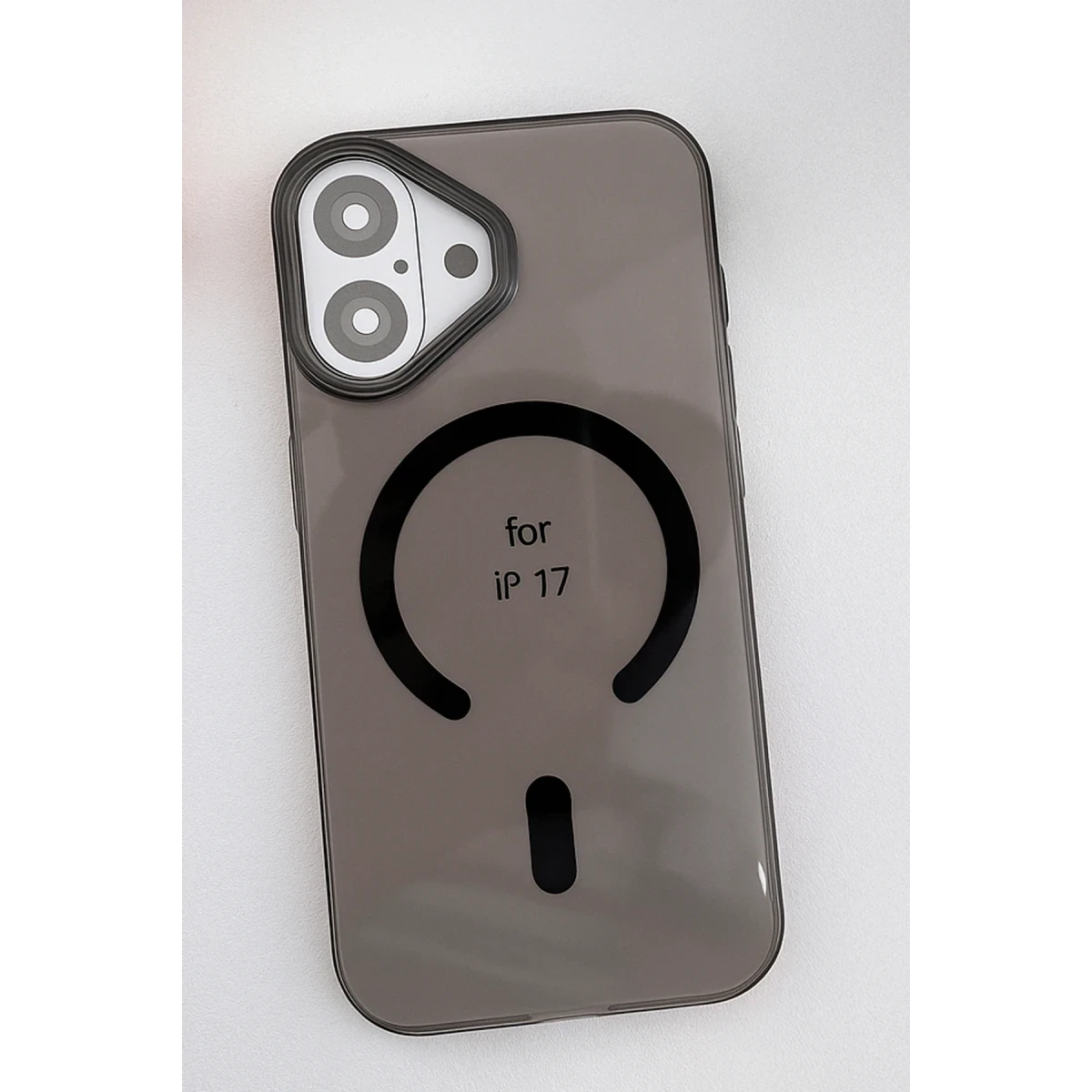 Joko Apple iPhone 17 PC Blank Magsafe Kapak - Siyah