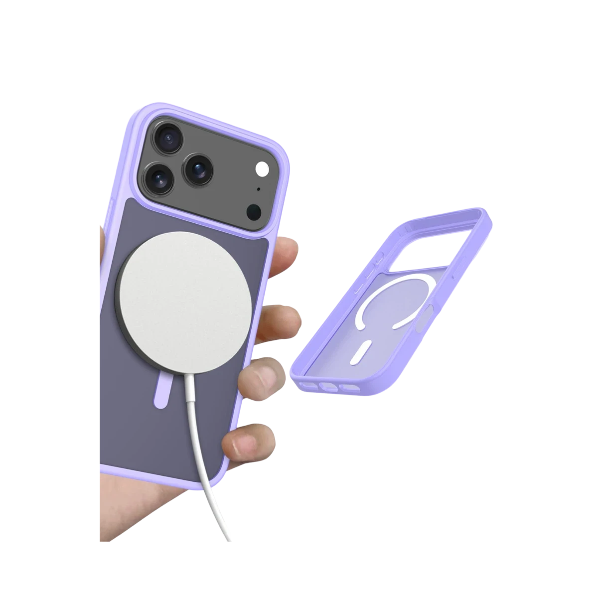 Joko Apple iPhone 17 Pro Jota Magsafe Kapak - Lila