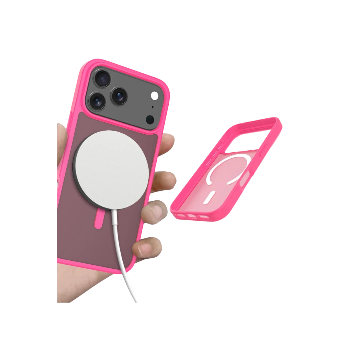 Joko Apple iPhone 17 Pro Jota Magsafe Kapak - Rose