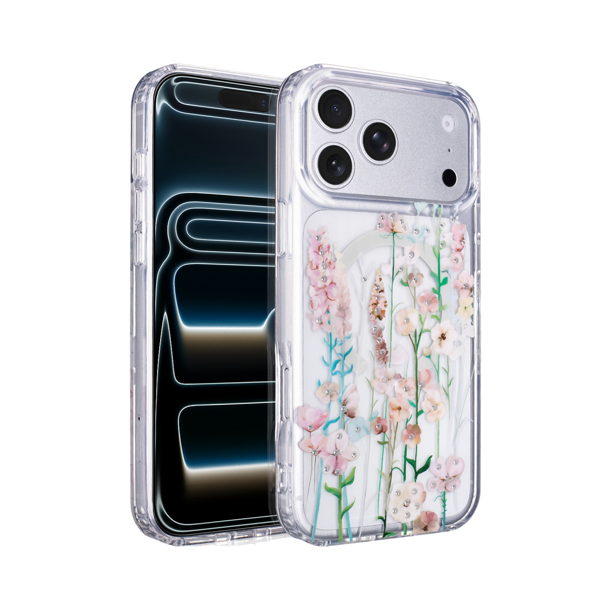 Onegif Apple iPhone 17 Pro Max Desina Magsafe Kapak - Desen 1