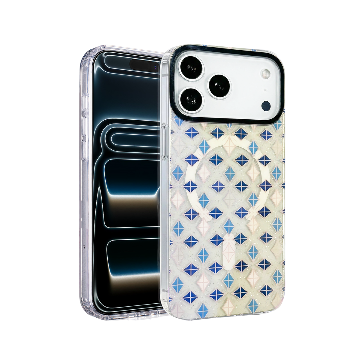 Onegif Apple iPhone 17 Pro Max Desina Magsafe Kapak - Desen 4