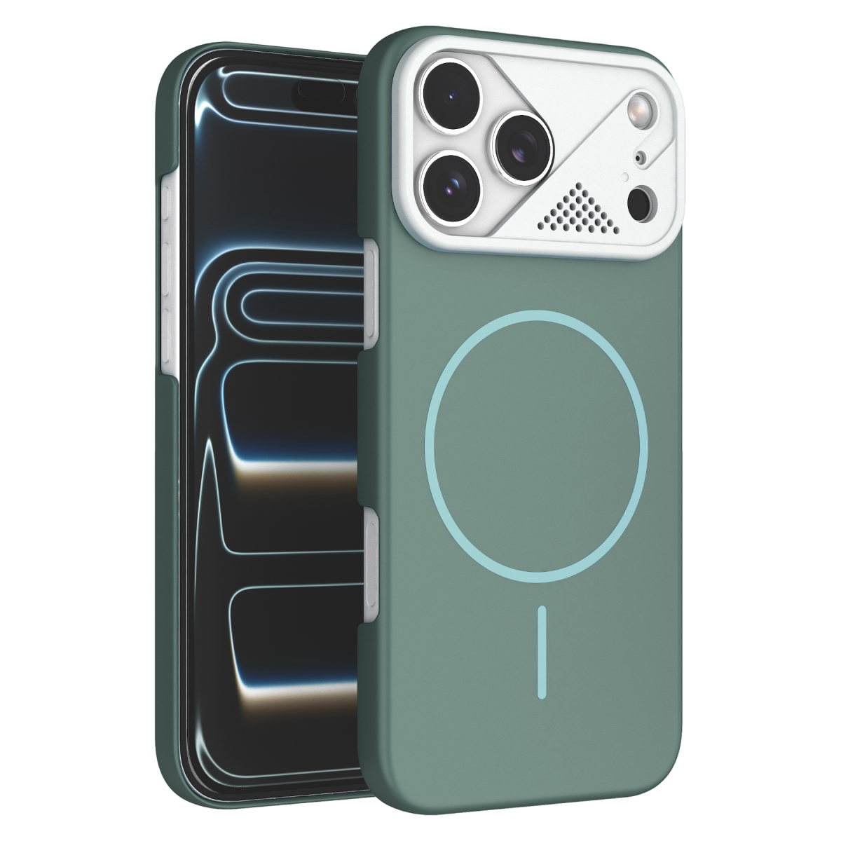 Joko Apple iPhone 17 Pro Max Export Magsafe Kapak - Turkuaz