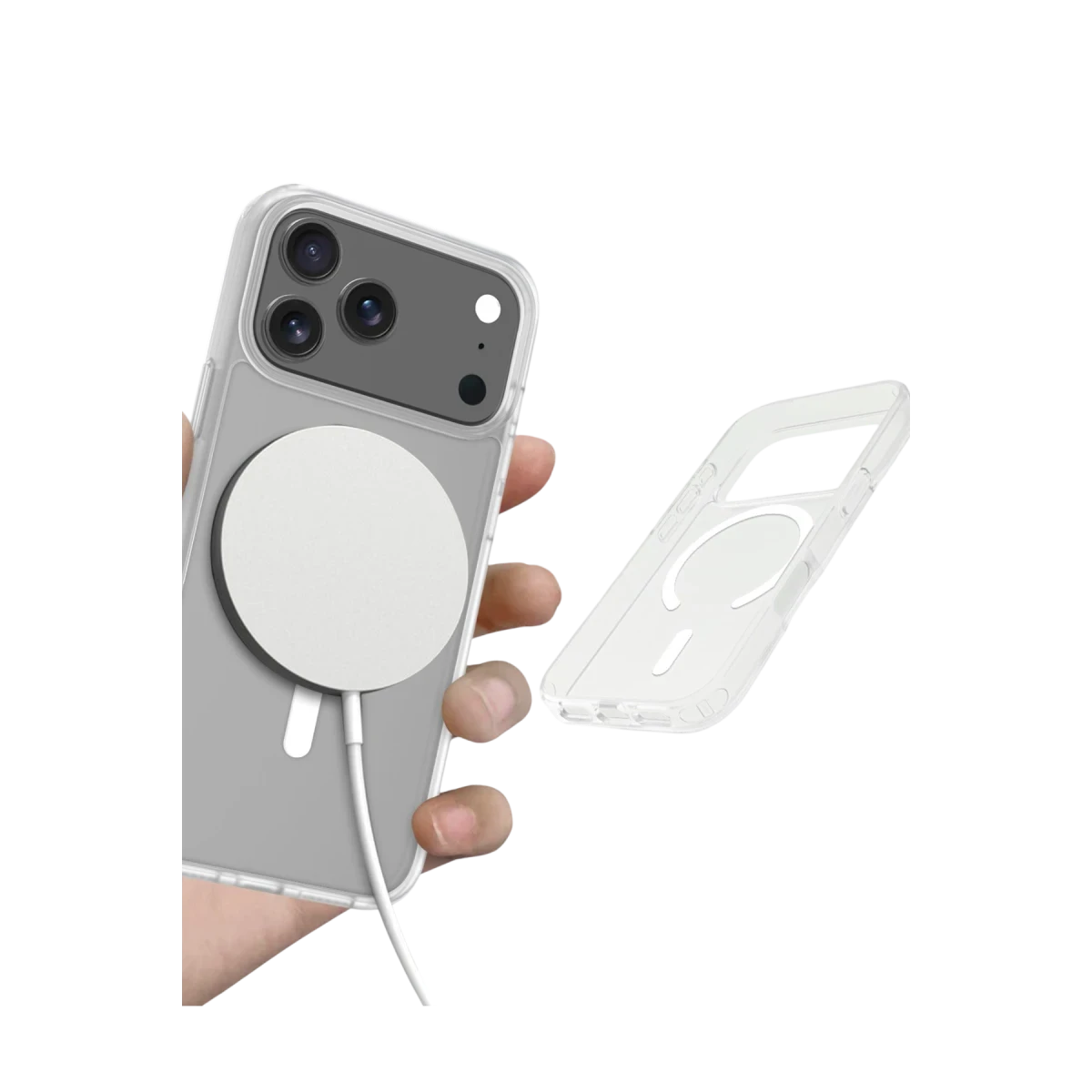Joko Apple iPhone 17 Pro Max Jota Magsafe Kapak - Şeffaf