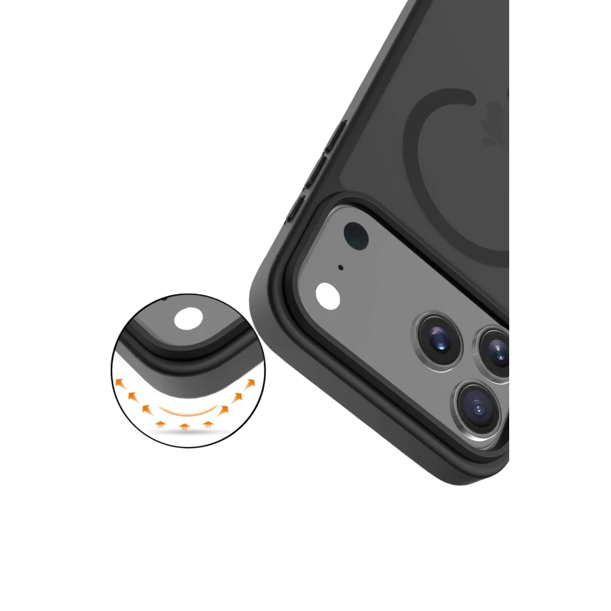 Joko Apple iPhone 17 Pro Max Jota Magsafe Kapak - Siyah
