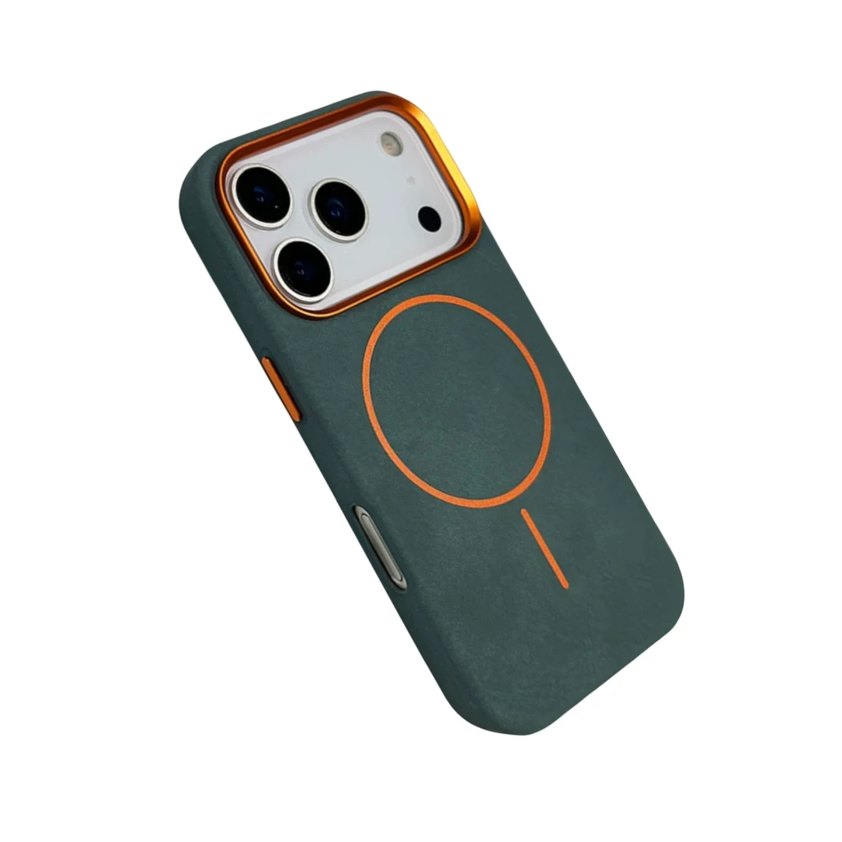 Joko Apple iPhone 17 Pro Max Luno Deri Magsafe Kapak - Yeşil