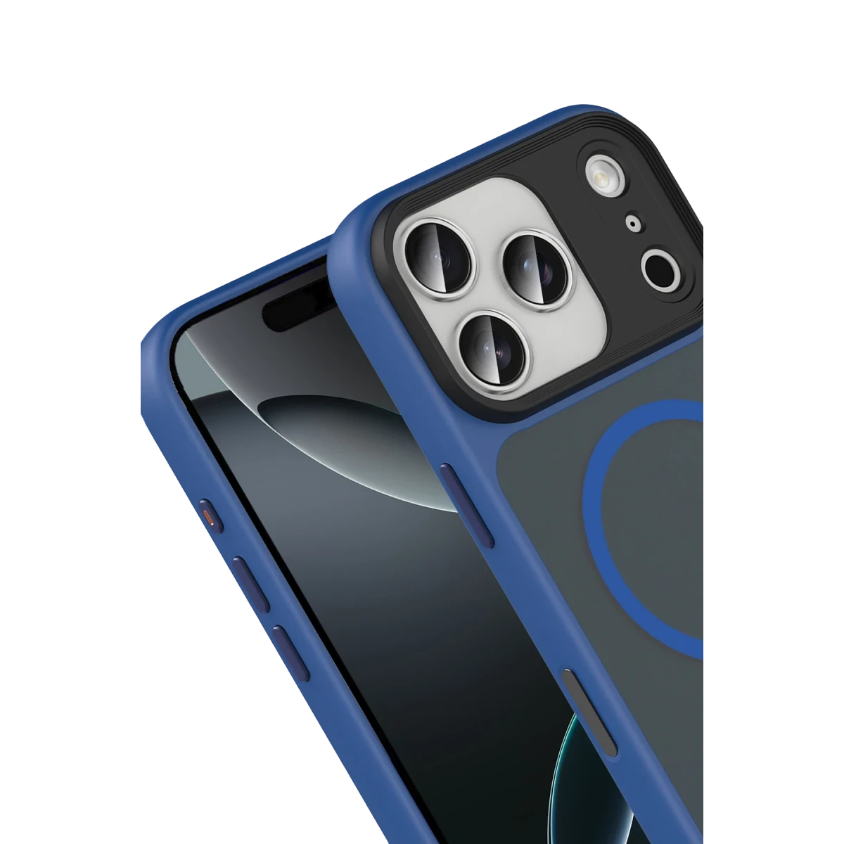 Joko Apple iPhone 17 Pro Max Megane Magsafe Kapak - Lacivert
