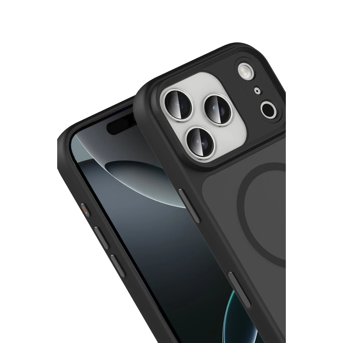 Joko Apple iPhone 17 Pro Max Megane Magsafe Kapak - Siyah