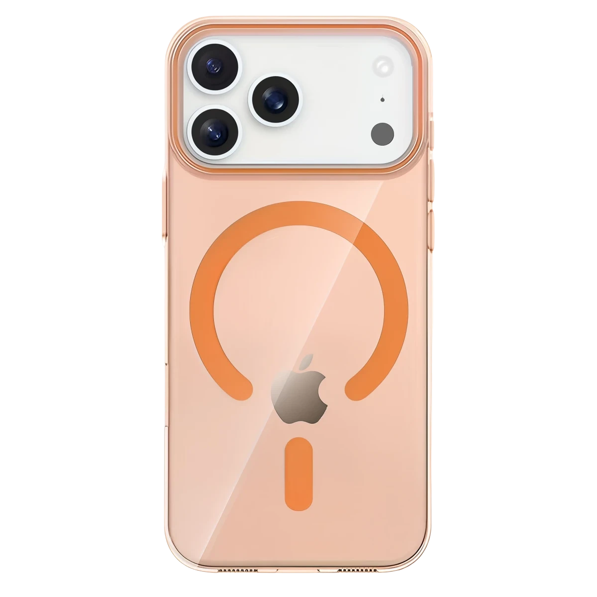 Joko Apple iPhone 17 Pro Max PC Blank Magsafe Kapak - Turuncu