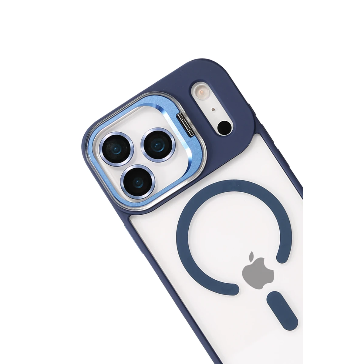 Joko Apple iPhone 17 Pro Max Remim Lensli Magsafe Standlı Kapak - Lacivert