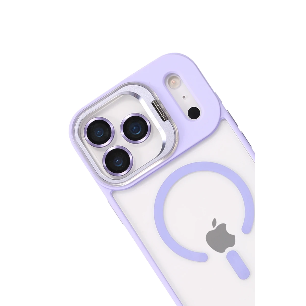 Joko Apple iPhone 17 Pro Max Remim Lensli Magsafe Standlı Kapak - Lila
