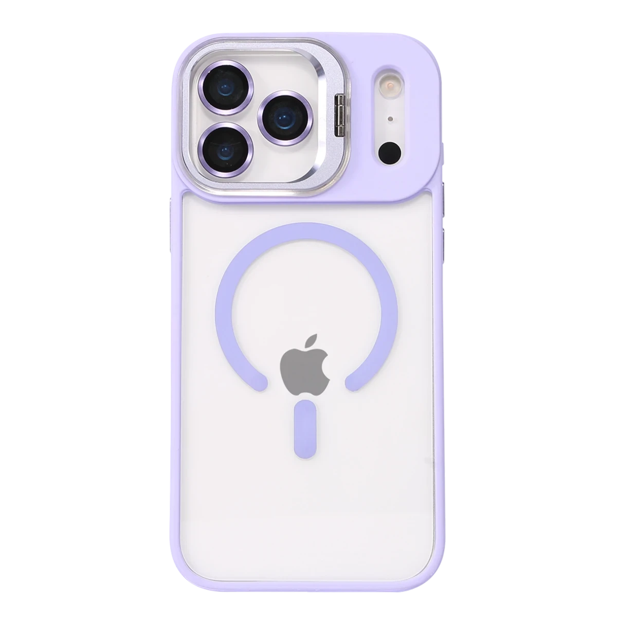 Joko Apple iPhone 17 Pro Max Remim Lensli Magsafe Standlı Kapak - Lila