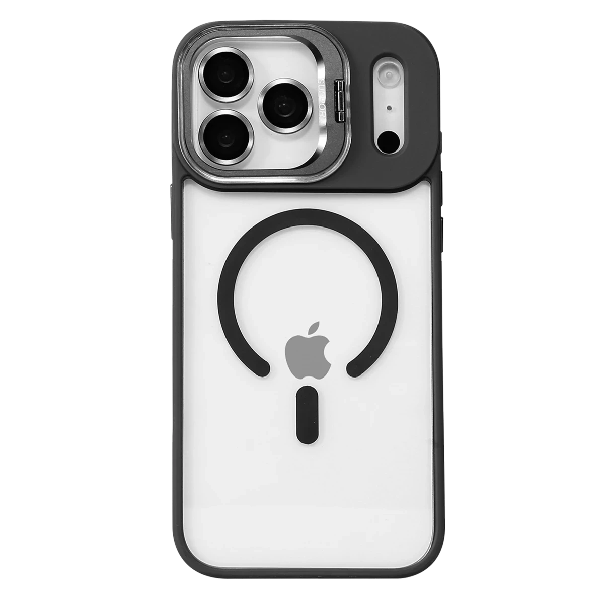 Joko Apple iPhone 17 Pro Max Remim Lensli Magsafe Standlı Kapak - Siyah