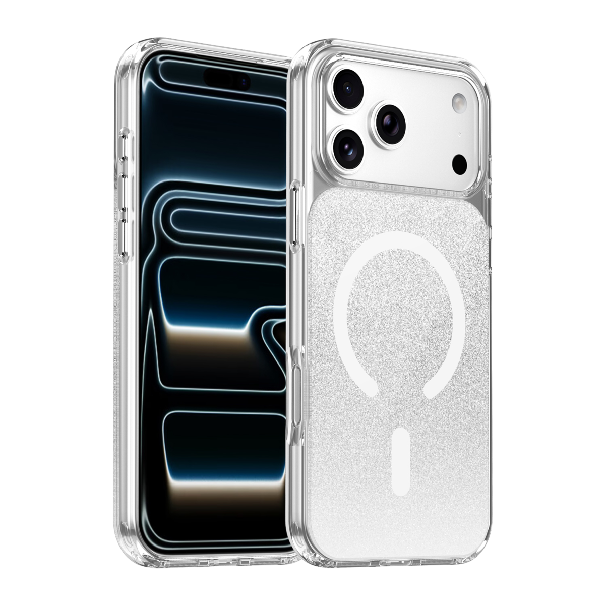 Onegif Apple iPhone 17 Pro Max Sora Simli Magsafe Kapak - Beyaz
