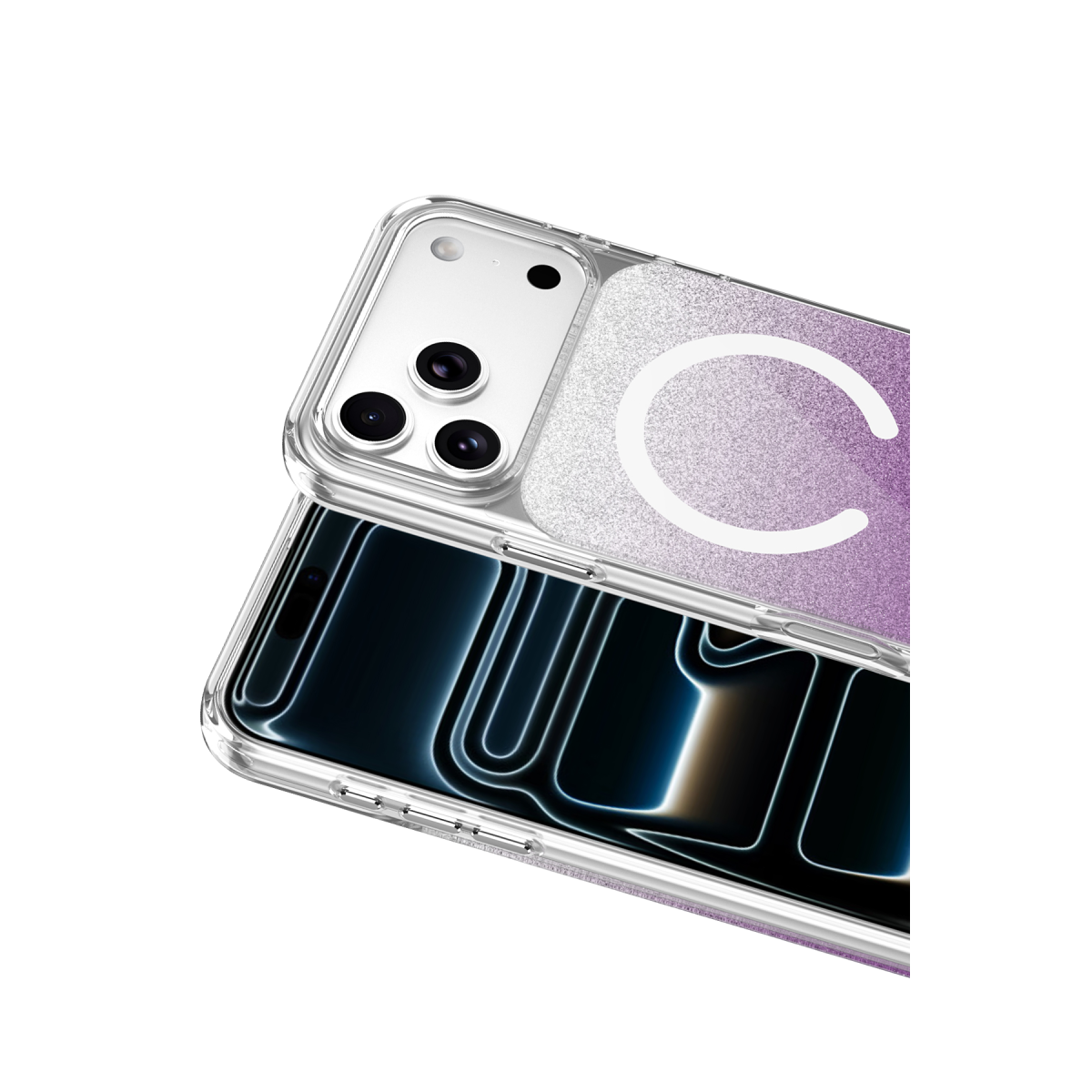 Onegif Apple iPhone 17 Pro Max Sora Simli Magsafe Kapak - Mor