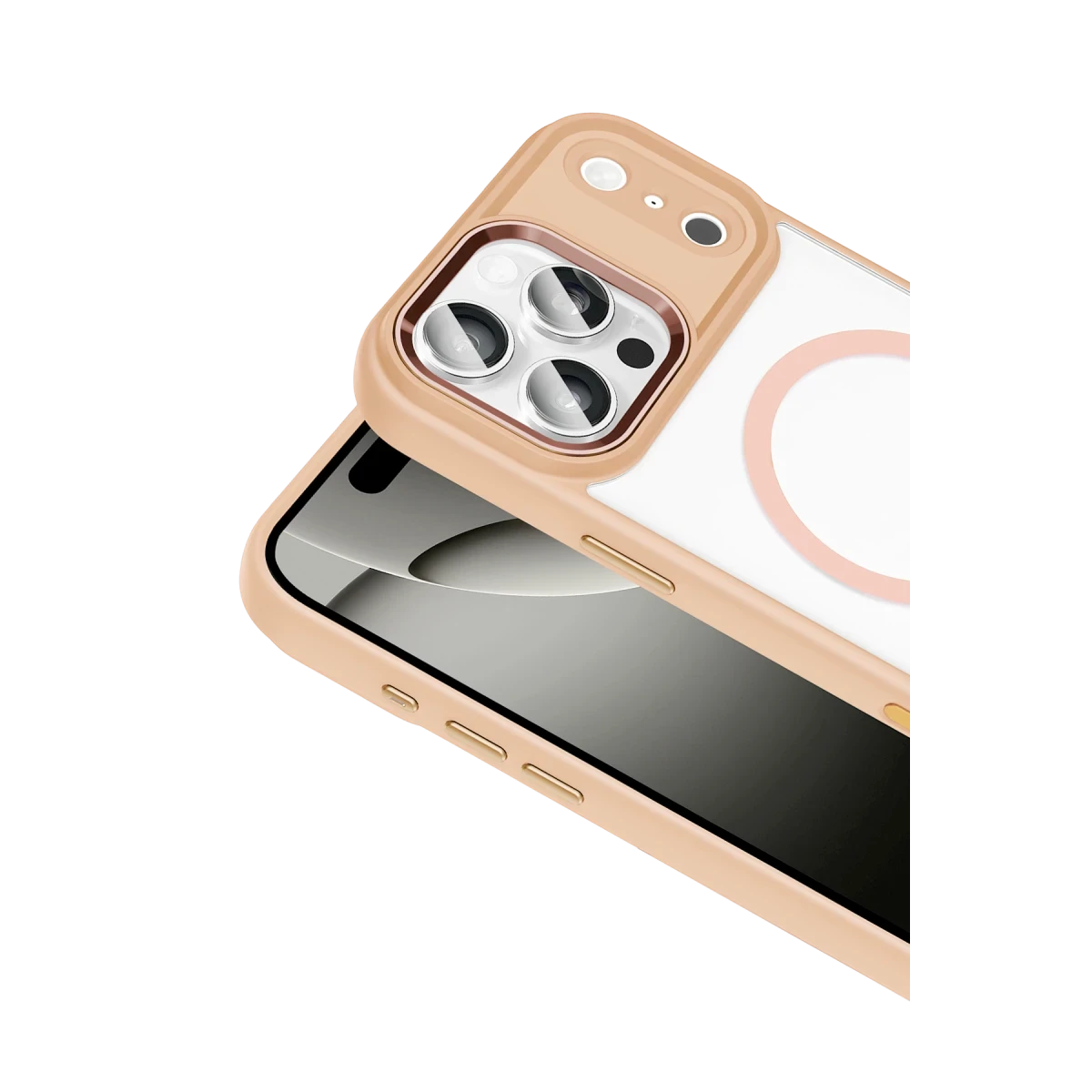 Joko Apple iPhone 17 Pro Max Terea Magsafe Kapak - Pembe