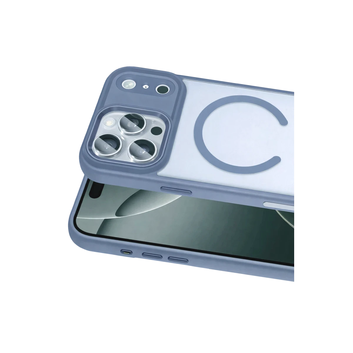 Joko Apple iPhone 17 Pro Max Terea Magsafe Kapak - Açık Mavi