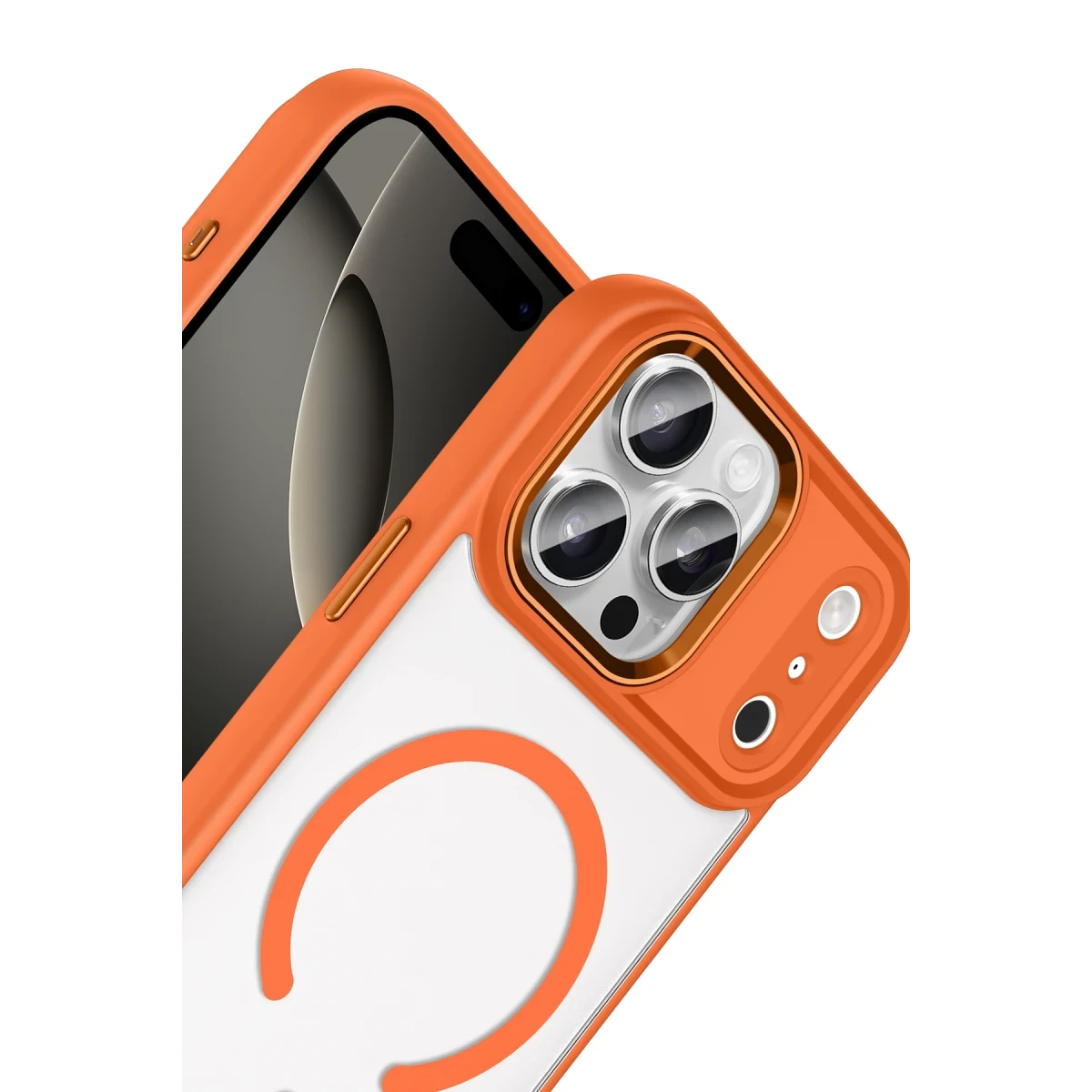 Joko Apple iPhone 17 Pro Max Terea Magsafe Kapak - Turuncu