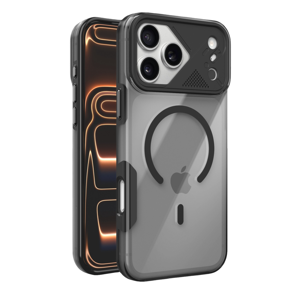Joko Apple iPhone 17 Pro Max Zinko Magsafe Kapak - Siyah