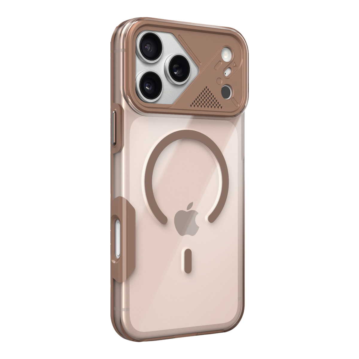 Joko Apple iPhone 17 Pro Max Zinko Magsafe Kapak - Çöl Titanyum
