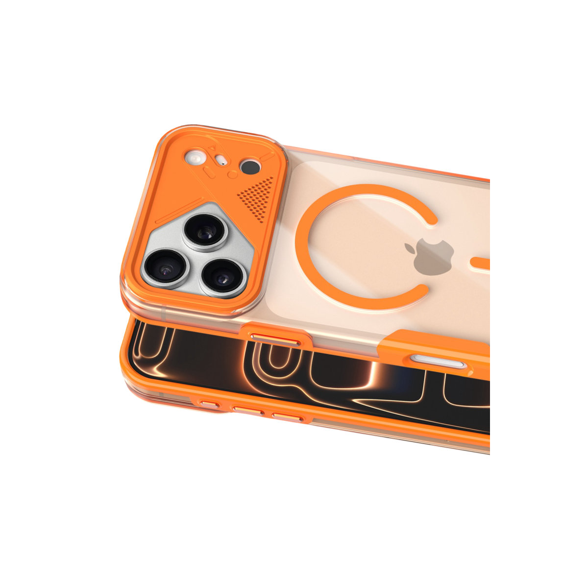 Joko Apple iPhone 17 Pro Max Zinko Magsafe Kapak - Turuncu
