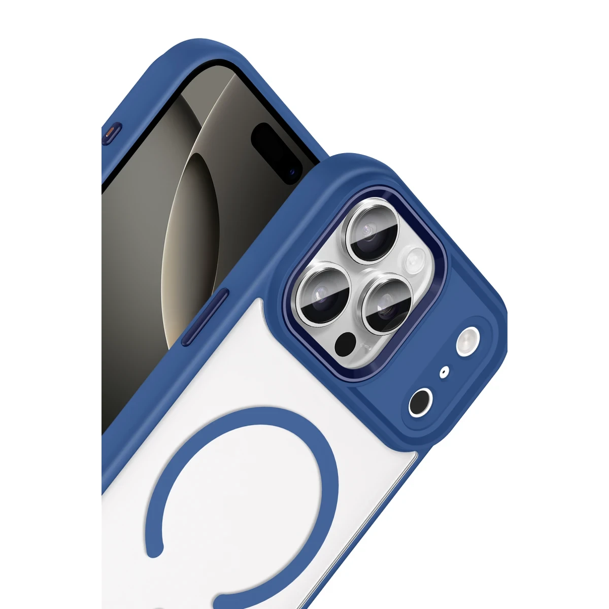 Joko Apple iPhone 17 Pro Terea Magsafe Kapak - Lacivert