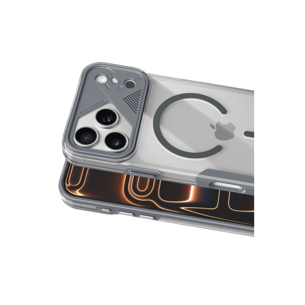 Joko Apple iPhone 17 Pro Zinko Magsafe Kapak - Titan Gri