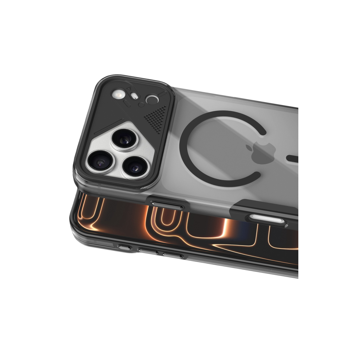 Joko Apple iPhone 17 Pro Zinko Magsafe Kapak - Siyah