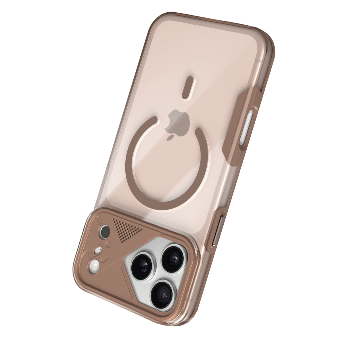 Joko Apple iPhone 17 Pro Zinko Magsafe Kapak - Çöl Titanyum
