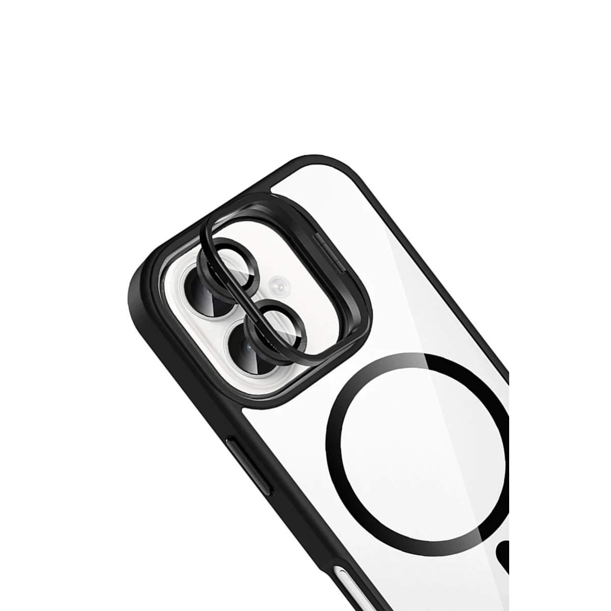 Joko Apple iPhone 17 Remim Lensli Magsafe Standlı Kapak - Siyah